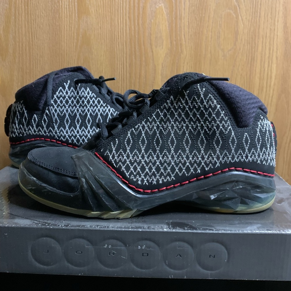Jordan Black and Red Men's Shoes
